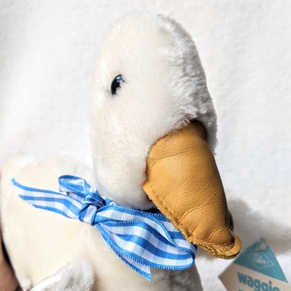 Vintage Eden Toys wind-up musical lullaby duck plush deadstock 1987 - Picture 9 of 12